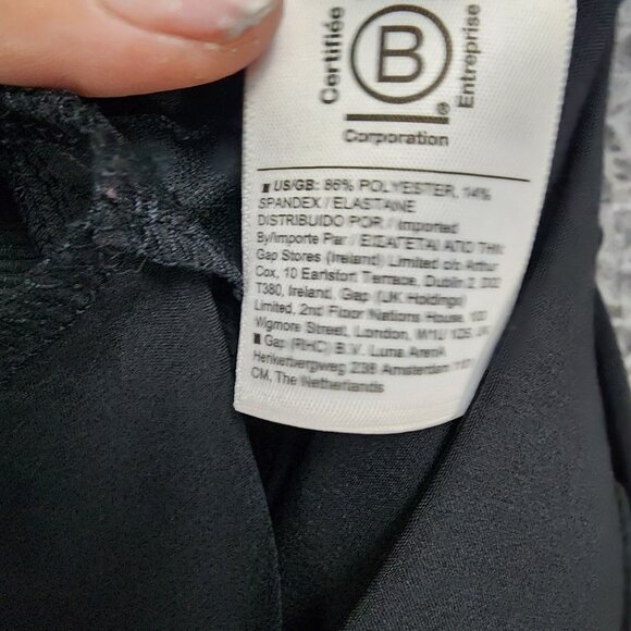 Athleta Pants Womens 14 Black Trekkie Jogger Stretch High Rise Athletic - Picture 11 of 13